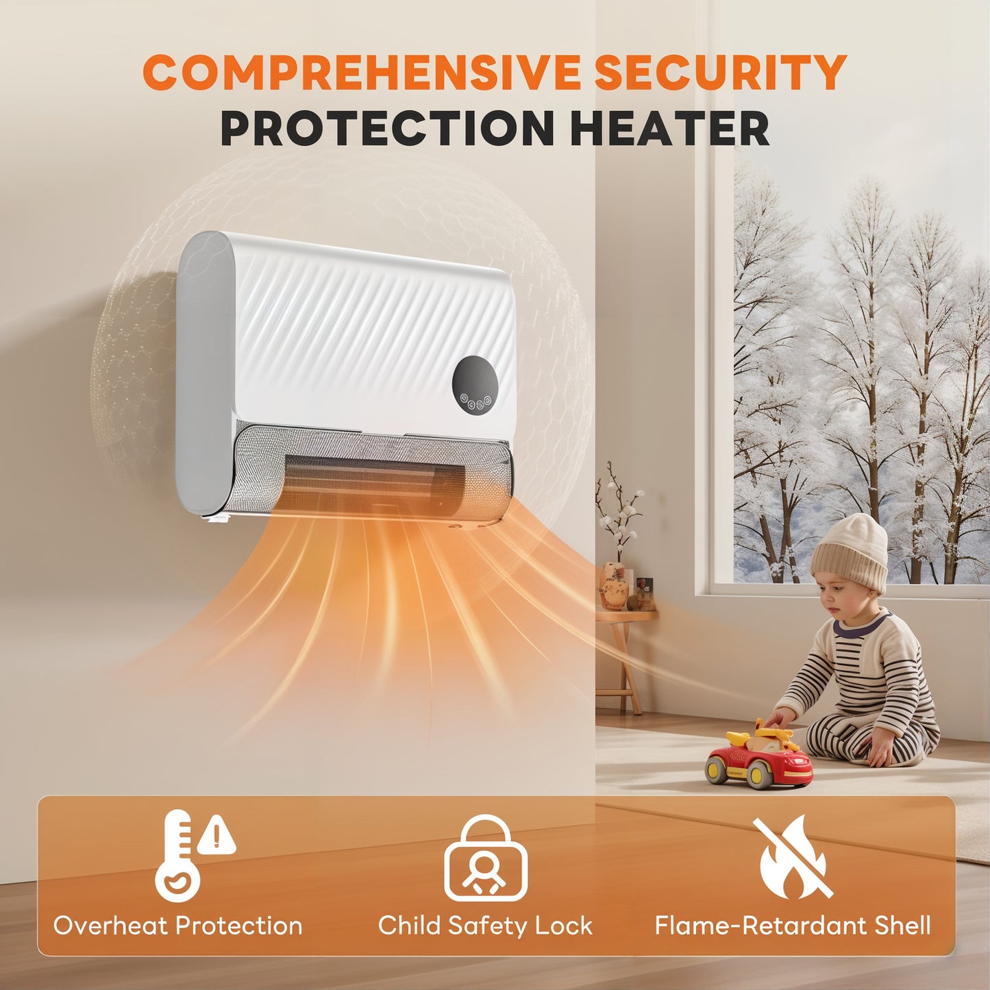 Mirela Smart Wall Heater