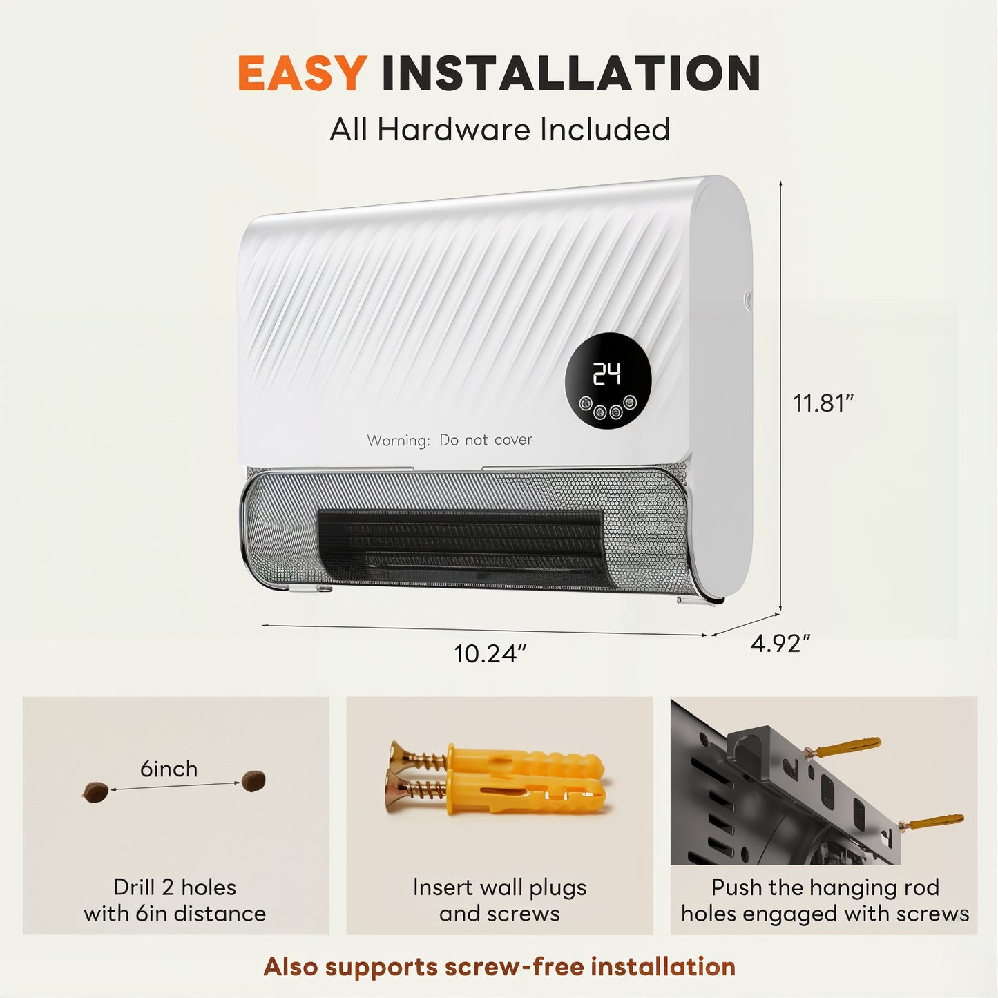 Mirela Smart Wall Heater